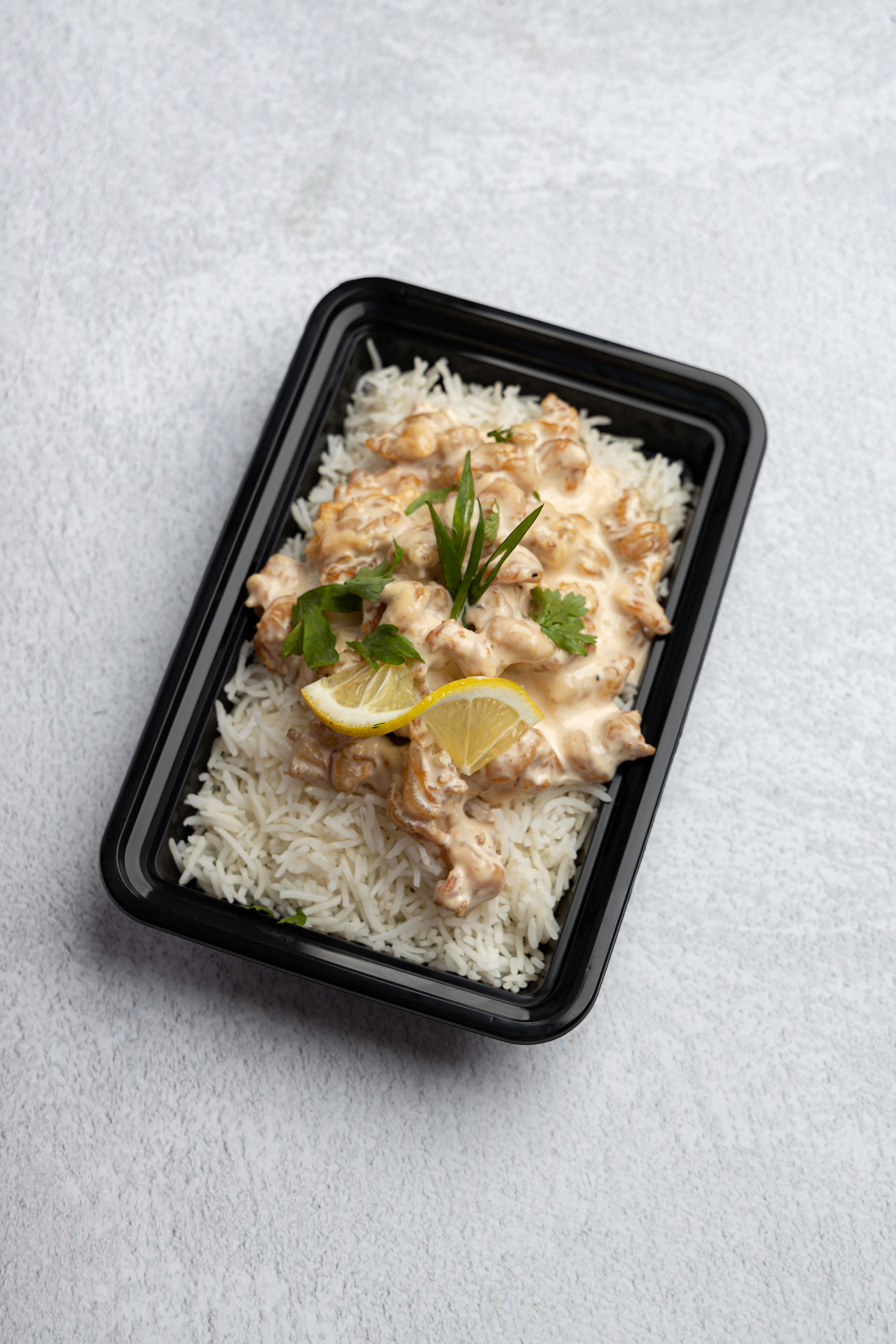 SHRIMP CREAMY GARLIC