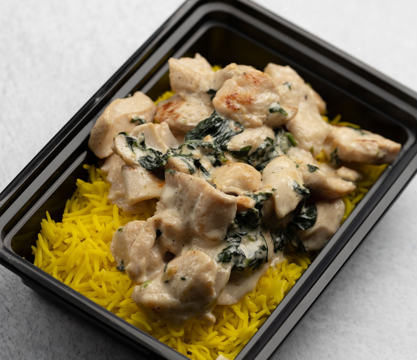 SPINACH MUSHROOM CHICKEN